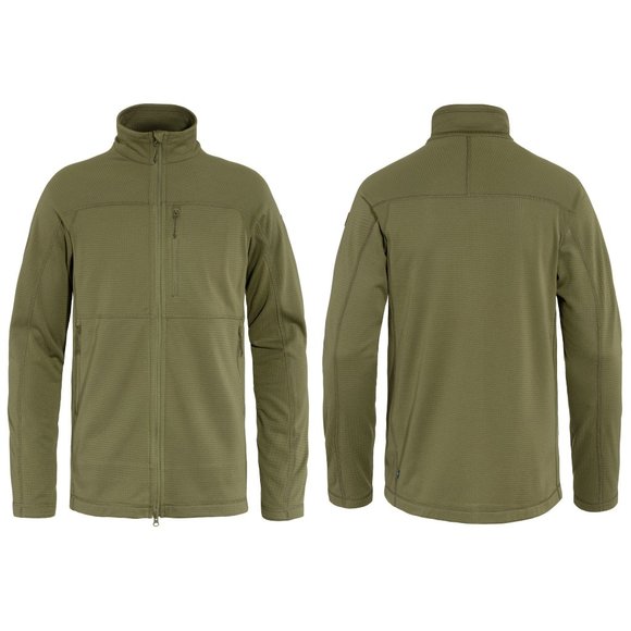 Fjallraven Other - FjallRaven Fjall Raven Olive Green Abisko Lite Fleece Jacket NEW Men's S
